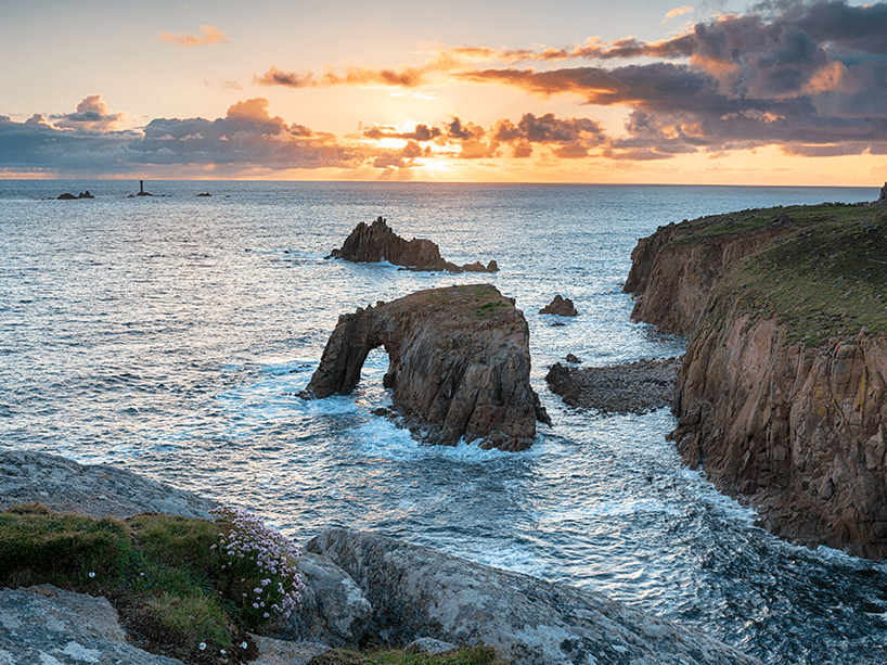 Cornwall & The West Country Geography Tour lands end-min